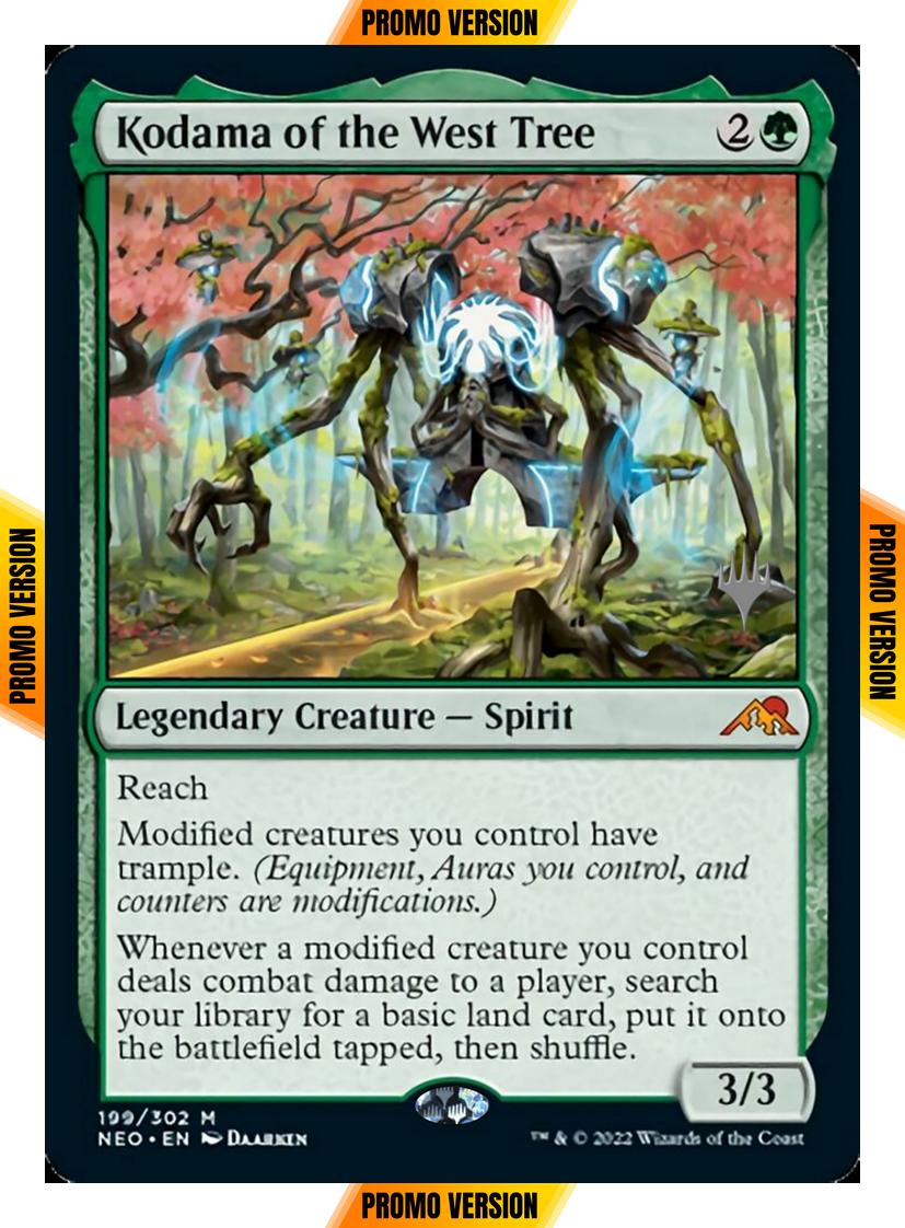 Kodama of the West Tree [Promo Pack] [199p] [Kamigawa: Neon Dynasty: Promos] [Non-Foil]