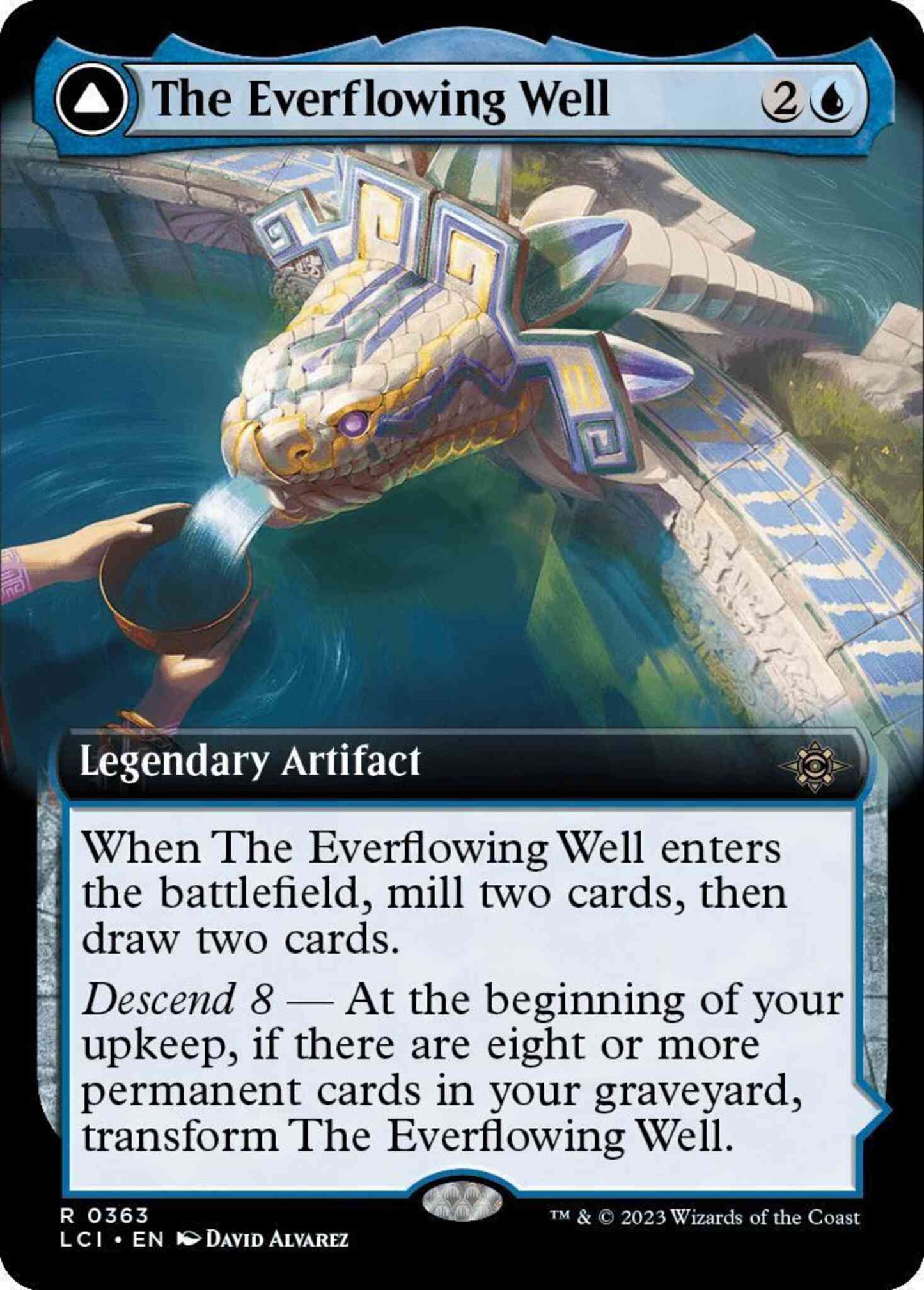 The Everflowing Well // The Myriad Pools [363] [Extended Art] [The Lost Caverns of Ixalan] [Non-Foil]