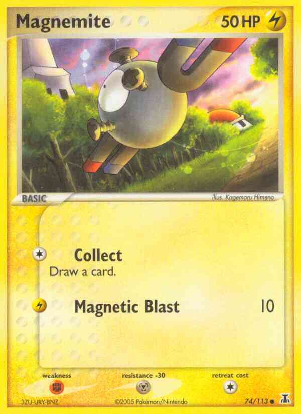 Magnemite - 74/113 - Common [ex11-74] [Non-Holo]