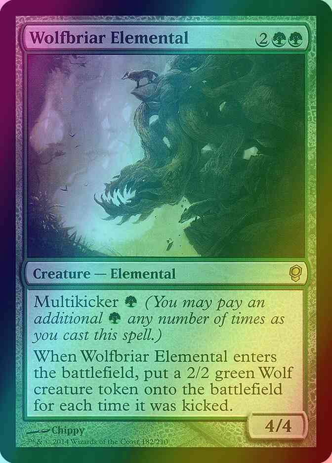 Wolfbriar Elemental [182] [Conspiracy] [Foil]