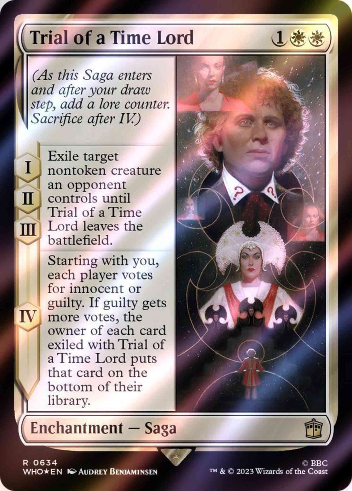 Trial of a Time Lord [634] [Universes Beyond: Doctor Who] [Surge Foil]