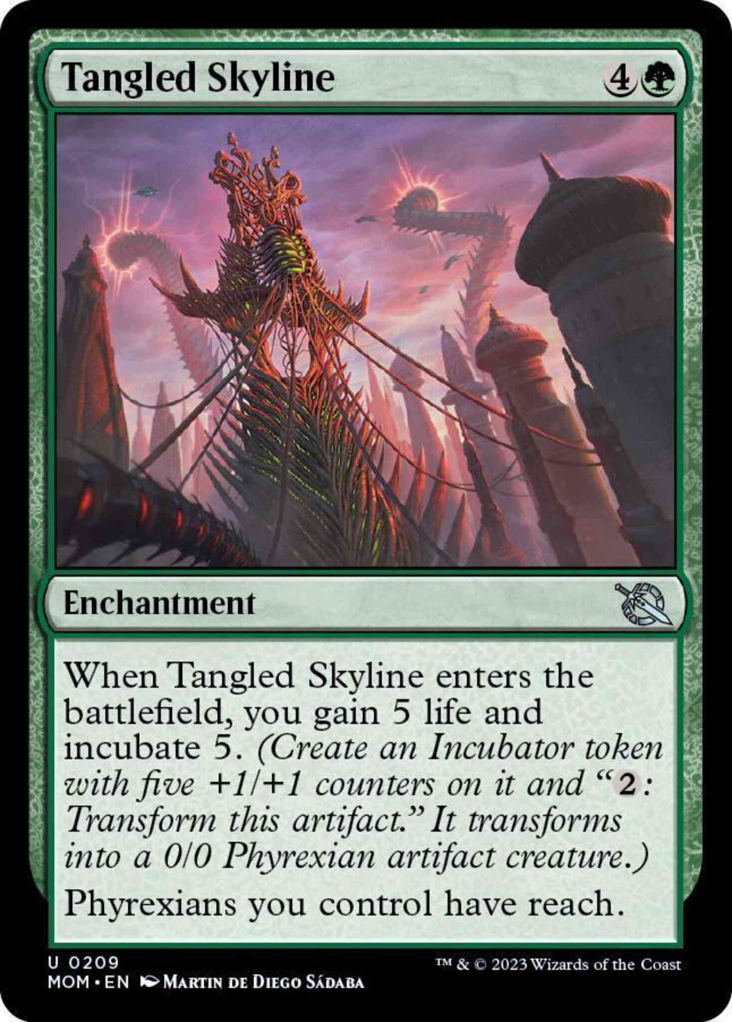 Tangled Skyline [209] [March of the Machine] [Non-Foil]