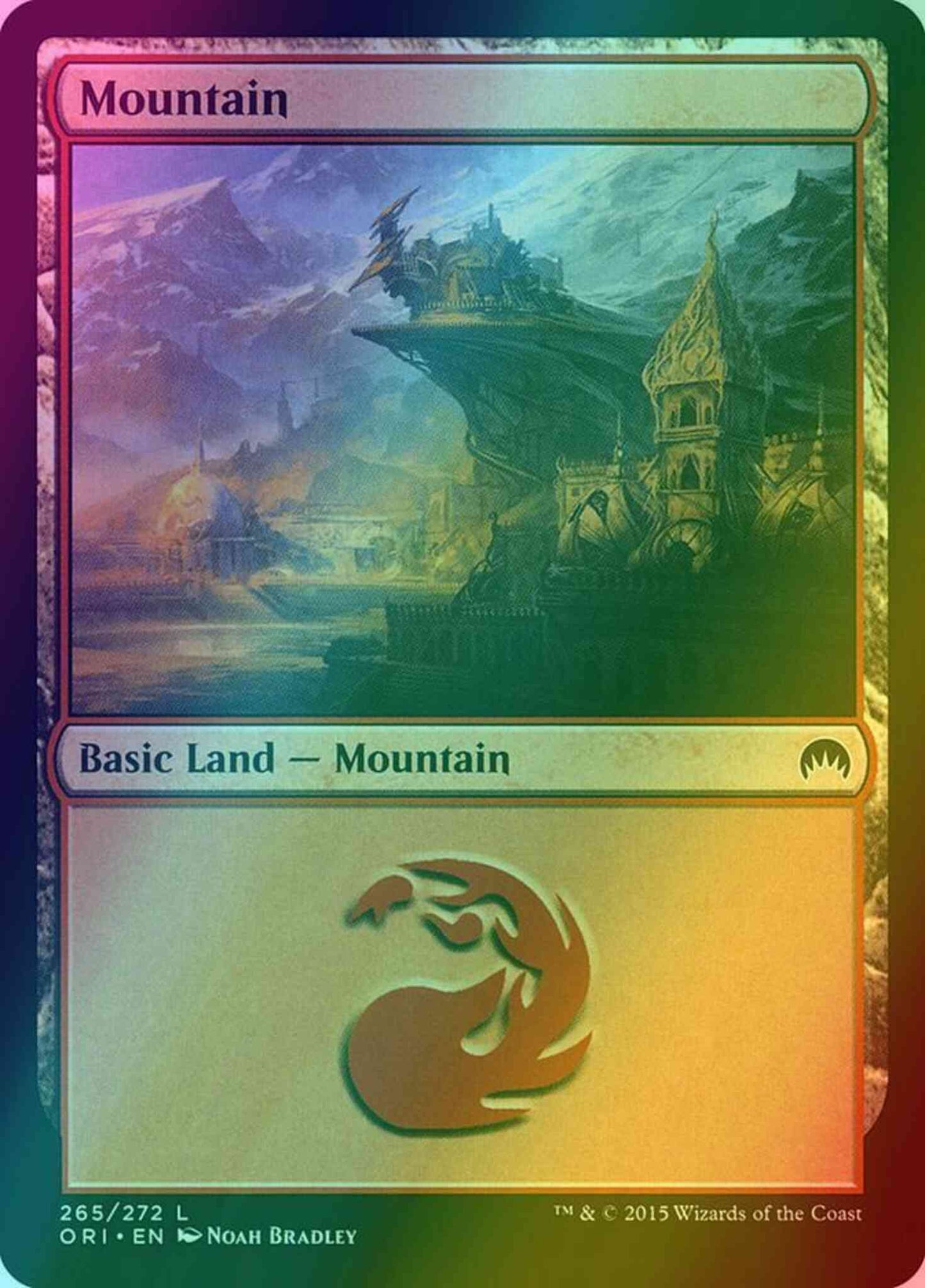 Mountain [265] [Magic Origins] [Foil]
