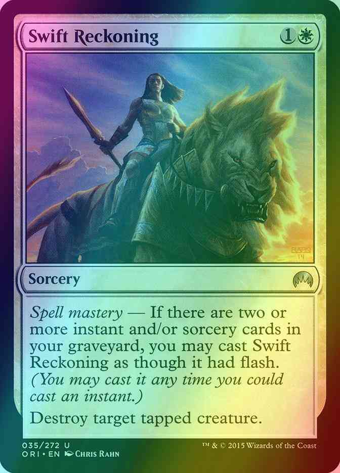 Swift Reckoning [35] [Magic Origins] [Foil]