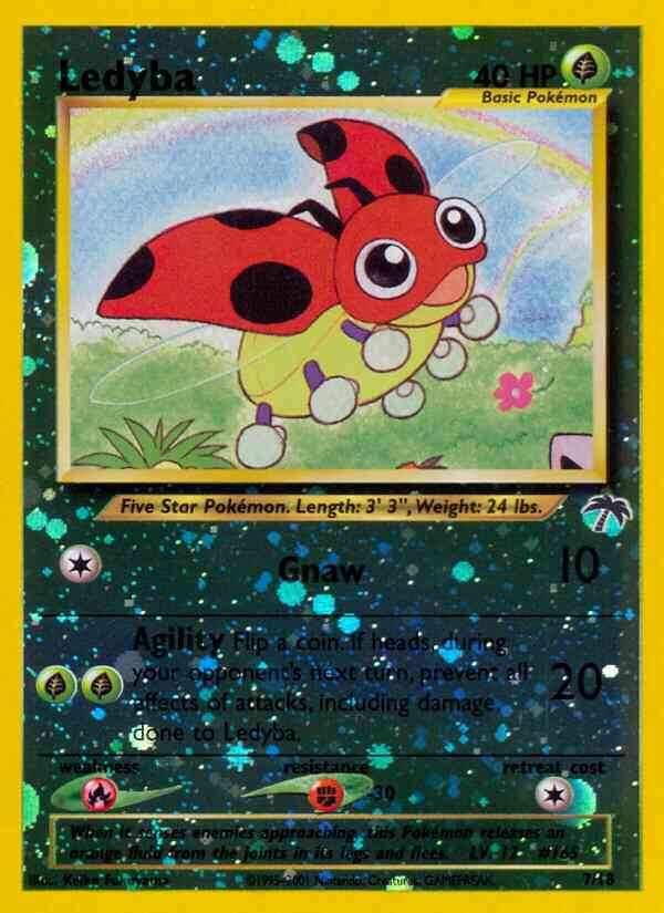 Ledyba - 7/18 - Promo [si1-7] [Reverse Holo]