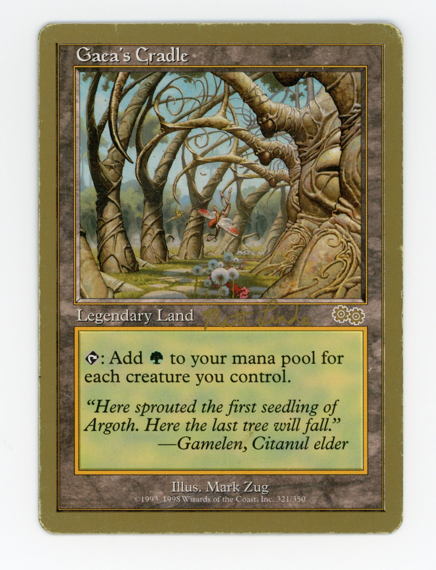 Gaea's Cradle — Damaged — ID 17227