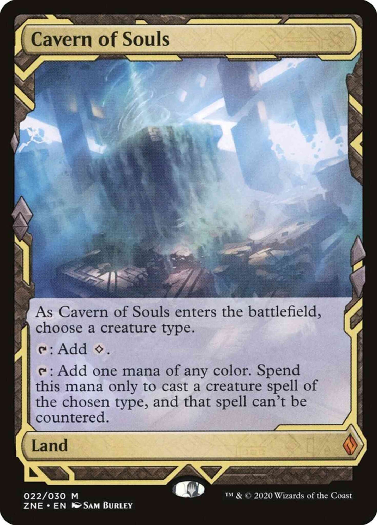 Cavern of Souls [22] [Zendikar Rising Expeditions] [Non-Foil]