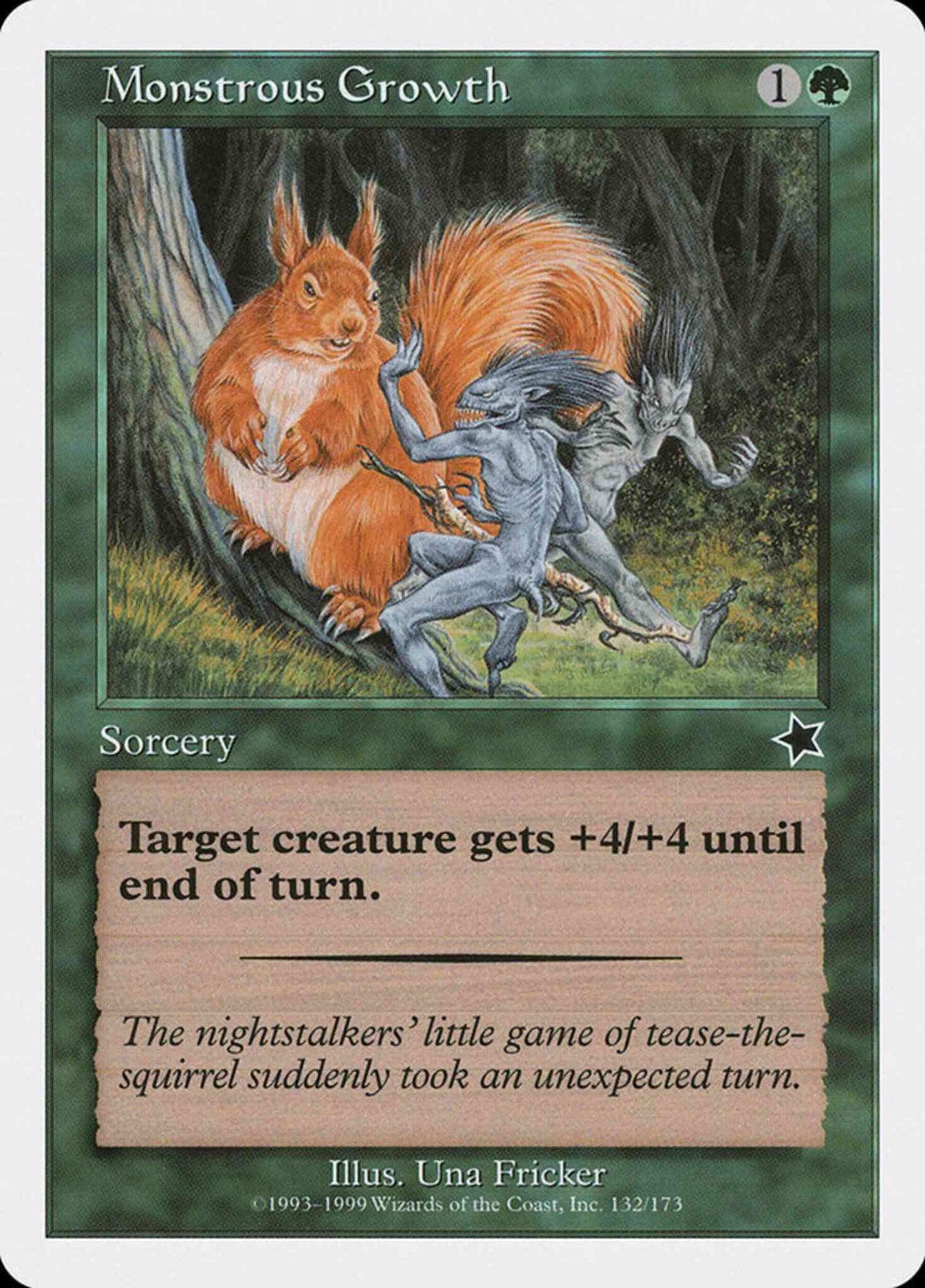 Monstrous Growth [132] [Starter 1999] [Non-Foil]