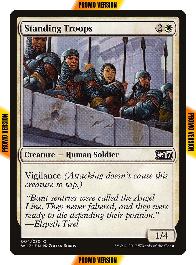 Standing Troops [4] [Welcome Deck 2017] [Non-Foil]