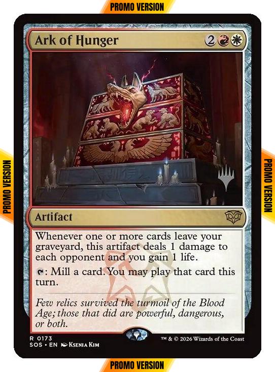 Ark of Hunger [173p] [Promo Pack] [Secrets of Strixhaven Promos] [Non-Foil]
