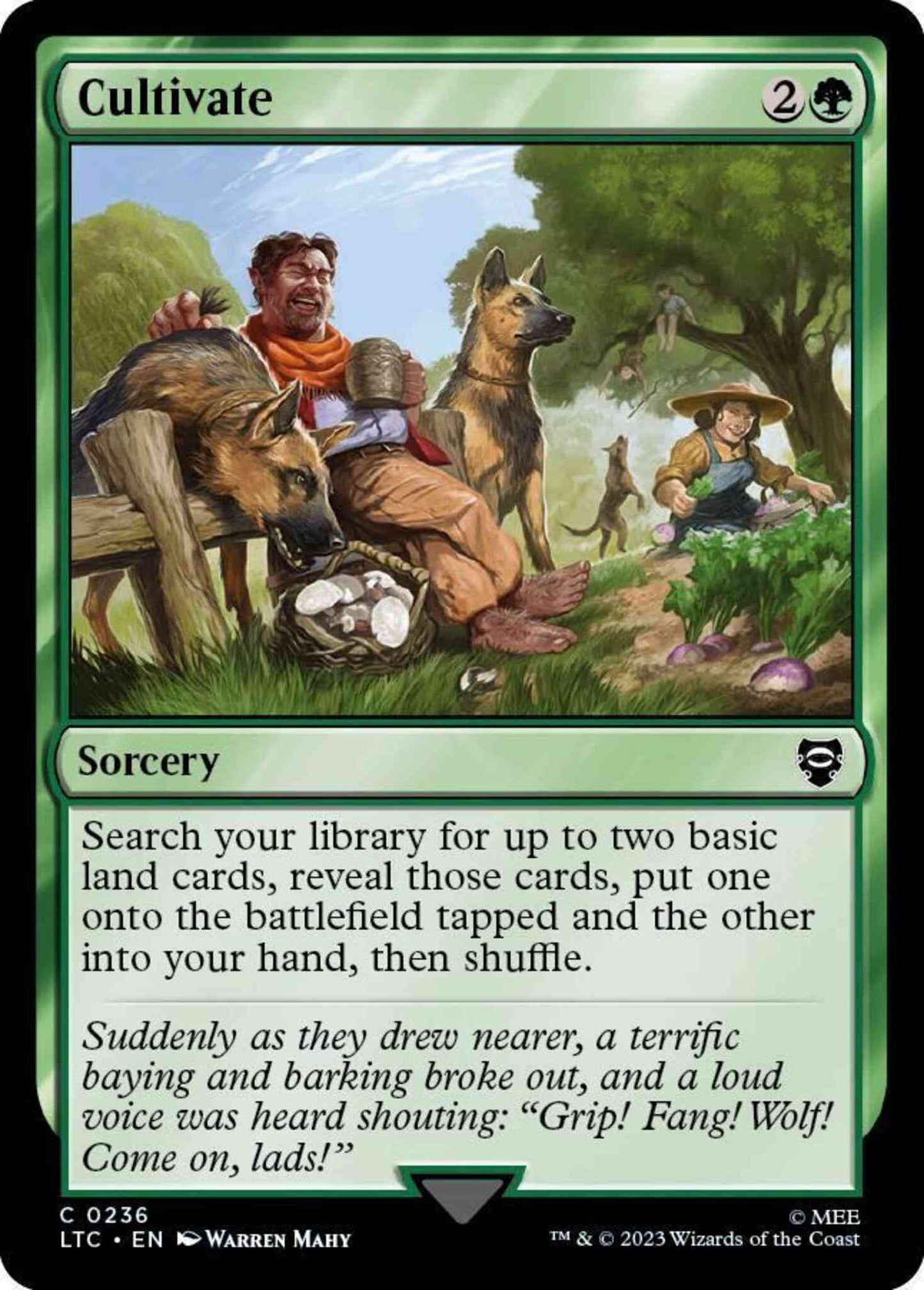 Cultivate [236] [The Lord of the Rings: Tales of Middle-earth: Commander] [Non-Foil]