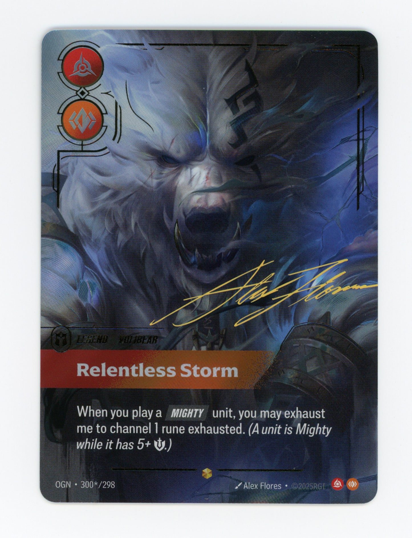 Relentless Storm (Volibear) — Signature|Foil — ID 19227