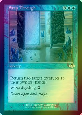 Step Through [392] [Retro Frame] [Modern Horizons 2] [Etched Foil]
