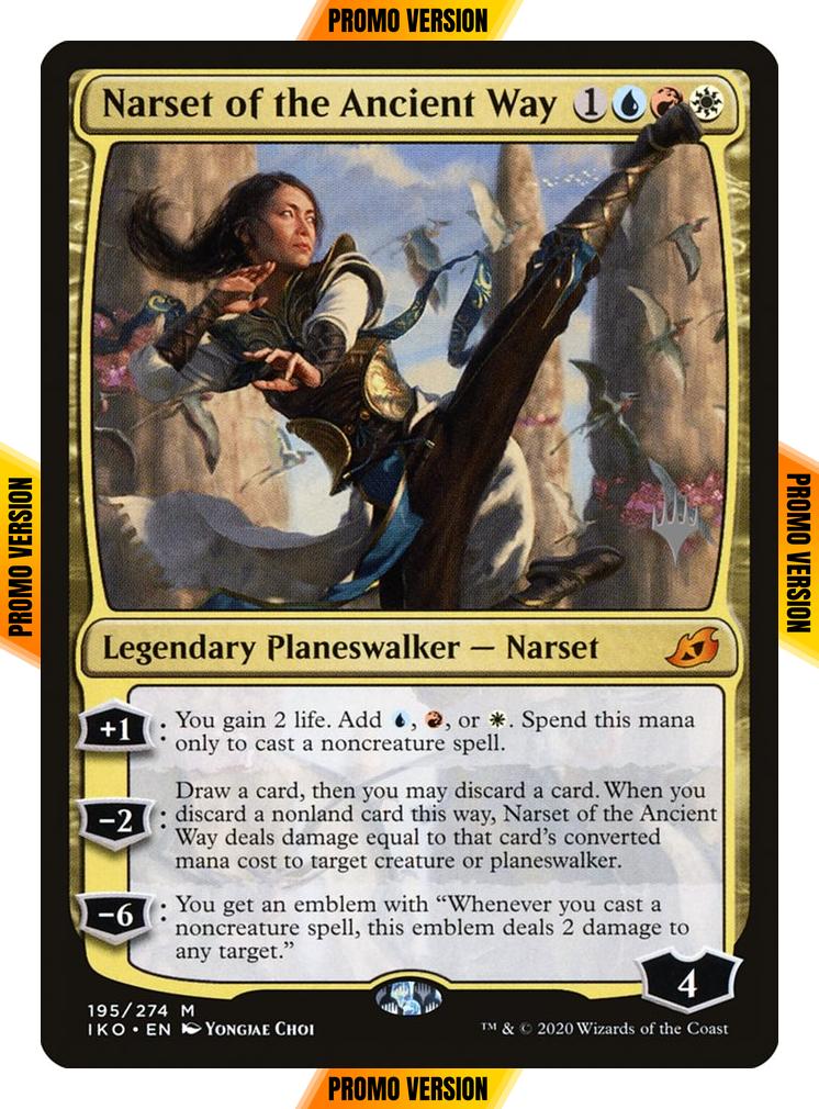 Narset of the Ancient Way [Promo Pack] [195p] [Ikoria: Lair of Behemoths Promos] [Non-Foil]