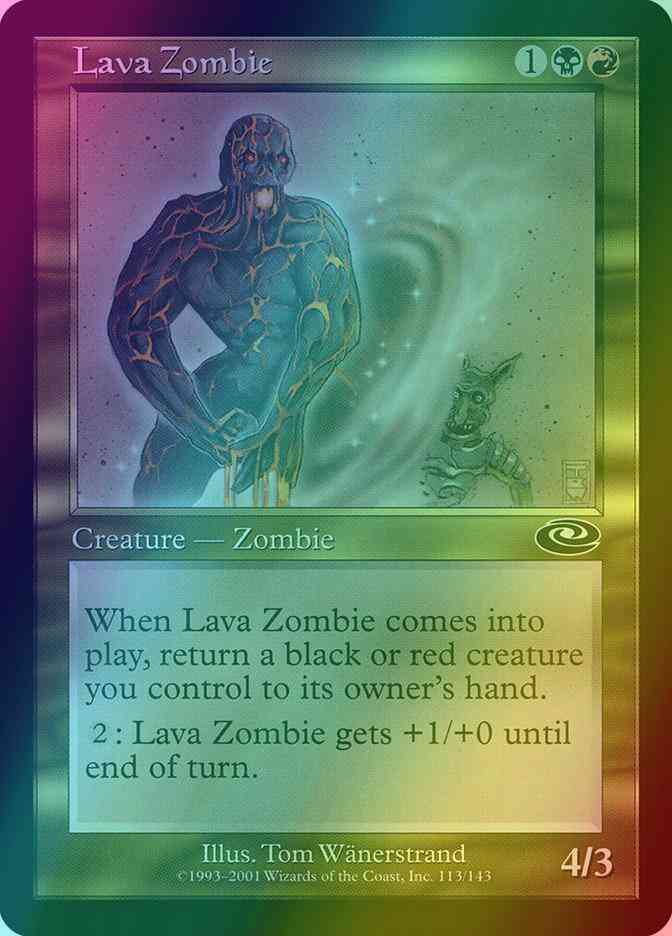 Lava Zombie [113] [Planeshift] [Foil]