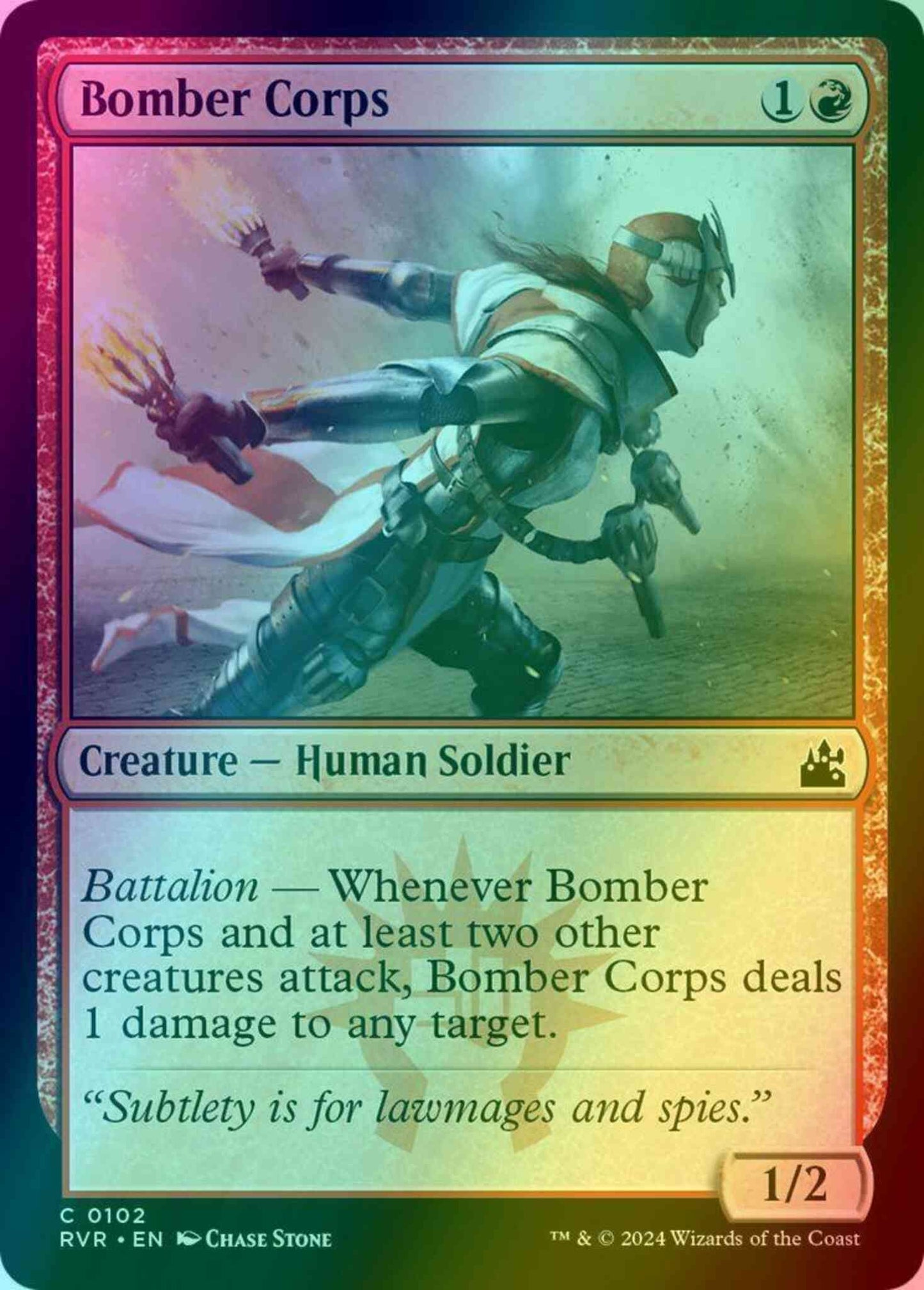 Bomber Corps [102] [Ravnica Remastered] [Foil]
