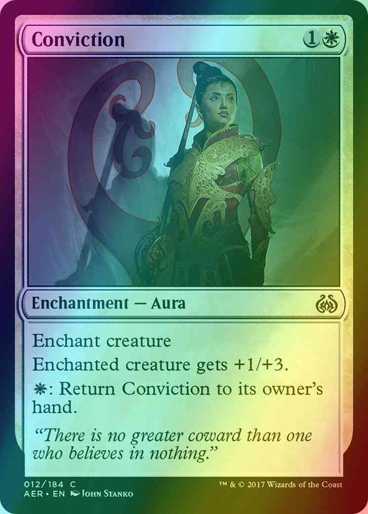 Conviction [12] [Aether Revolt] [Foil]