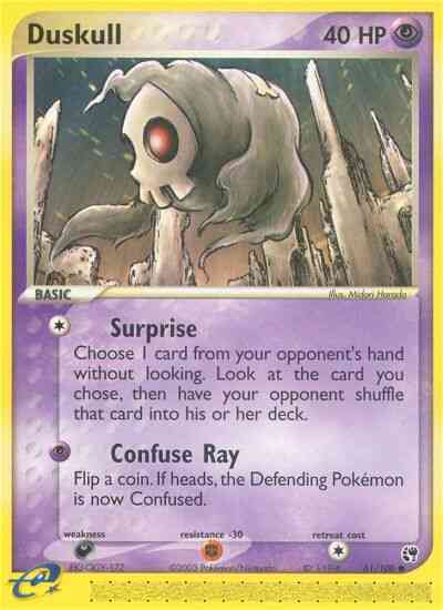 Duskull - 61/100 - Common [ex2-61] [Reverse Holo]