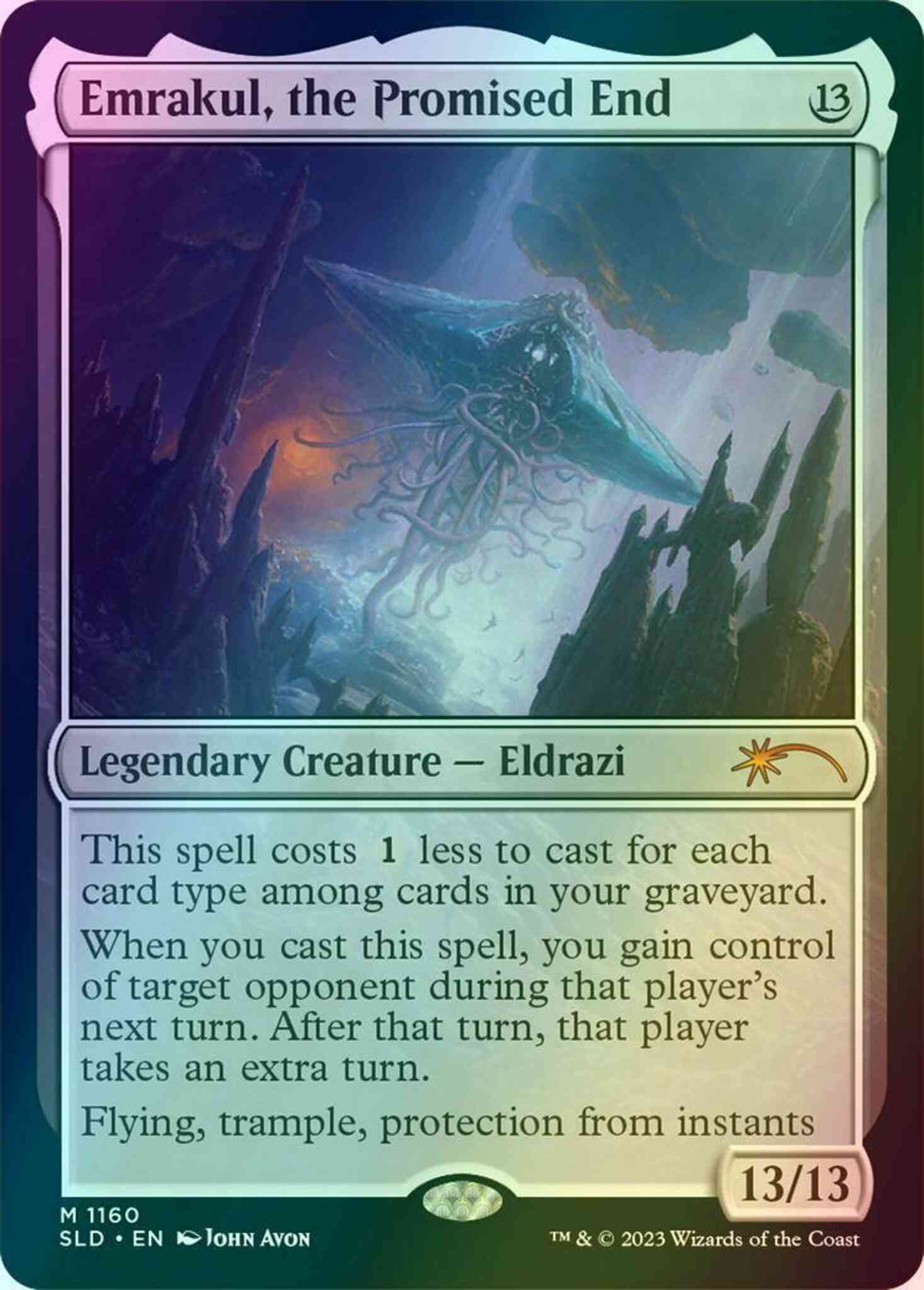 Emrakul, the Promised End [1160] [John Avon] [Secret Lair Drop