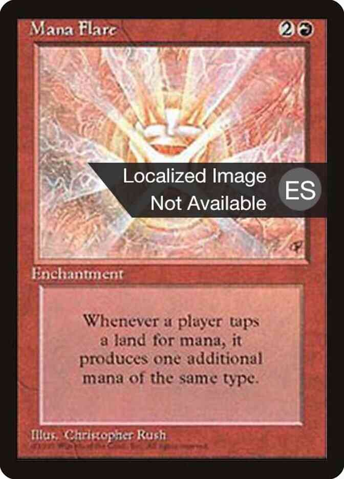 Mana Flare - Japanese [211] [Fourth Edition Black Border: Japanese] [Non-Foil]