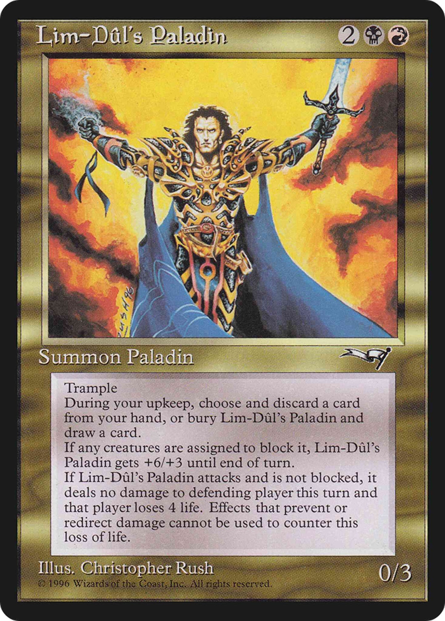 Lim-Dûl's Paladin [108] [Alliances] [Non-Foil]