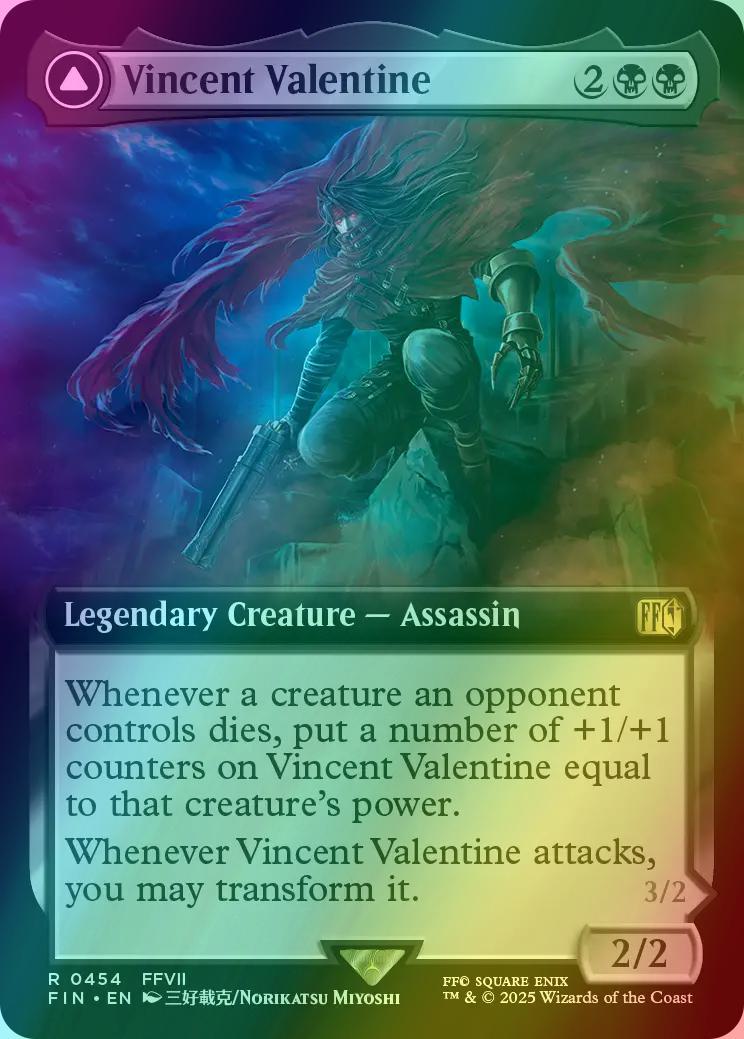 Vincent Valentine // Galian Beast [454] [Extended Art] [FINAL FANTASY] [Foil]