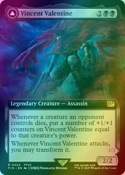 Vincent Valentine // Galian Beast [454] [Extended Art] [FINAL FANTASY] [Foil]