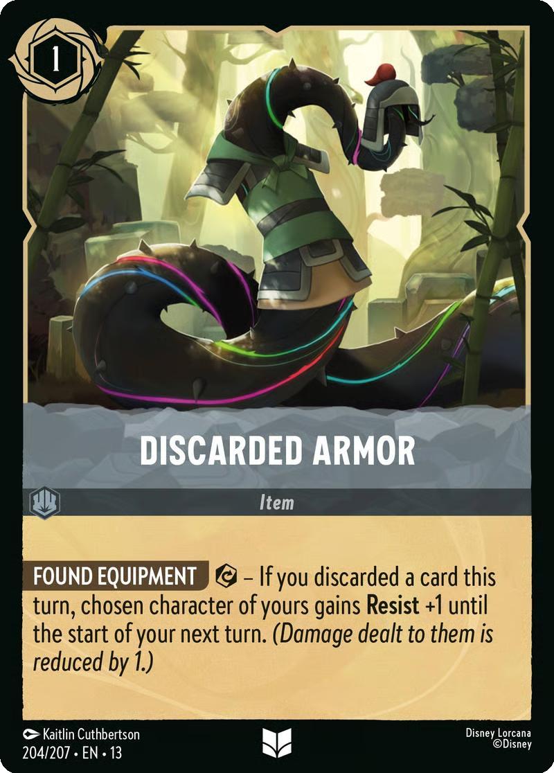 Discarded Armor - 204/204 [Attack of the Vine!] [Non-Foil]