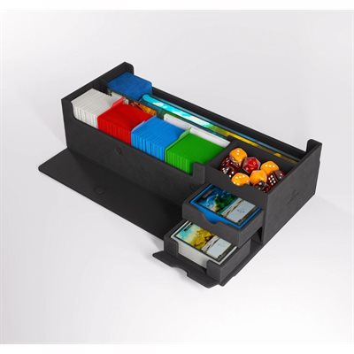 Gamegenic - Cards' Lair Convertible Deck Box - 1000+ - Black