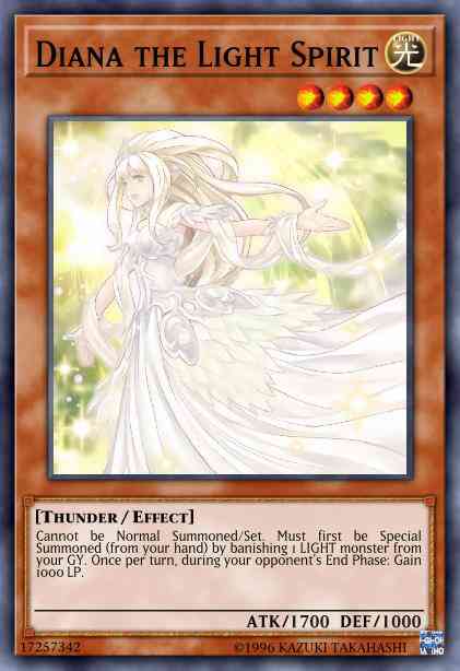 Diana the Light Spirit - MP19-EN174 - Common - 1st Edition