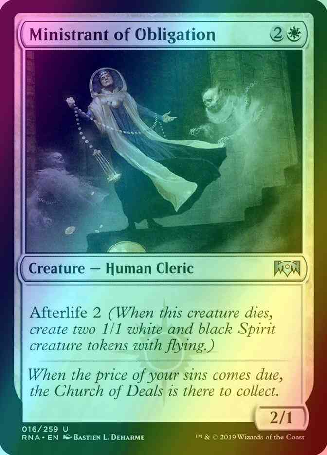 Ministrant of Obligation [16] [Ravnica Allegiance] [Foil]