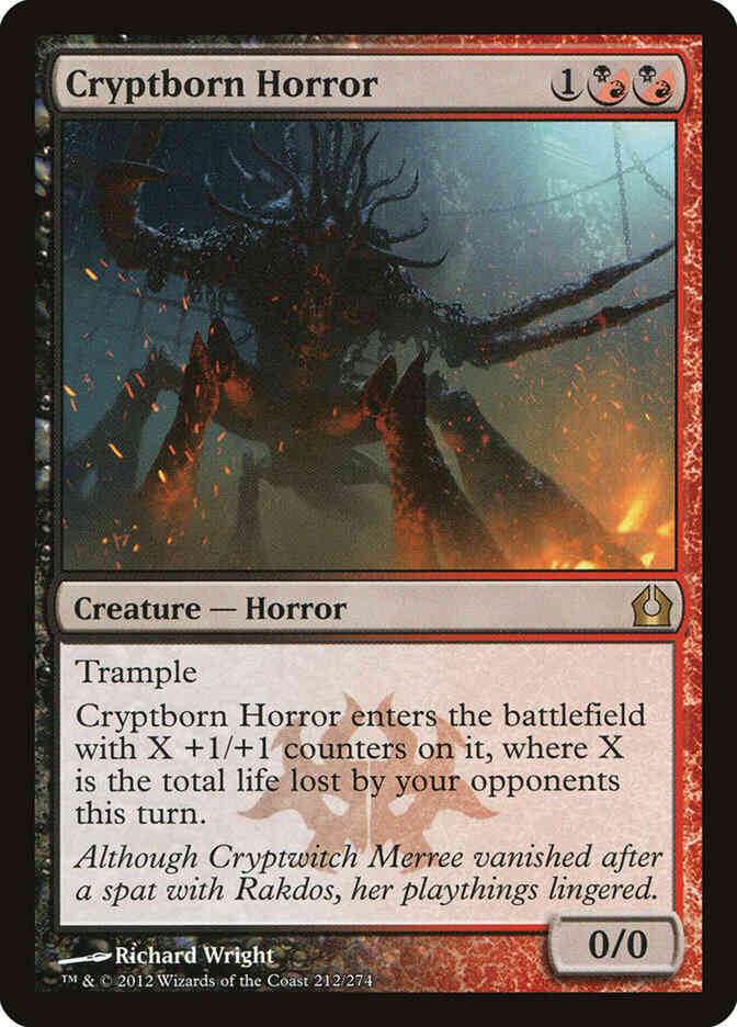 Cryptborn Horror [212] [Return To Ravnica] [Non-Foil]