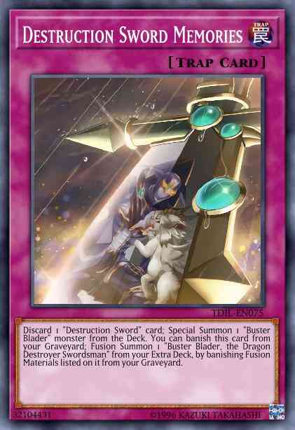 Destruction Sword Memories - TDIL-EN075 - Common - 1st Edition