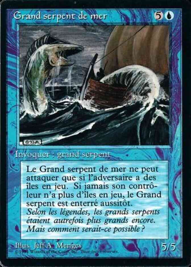 Sea Serpent - French [78] [Foreign Black Border: French] [Non-Foil]