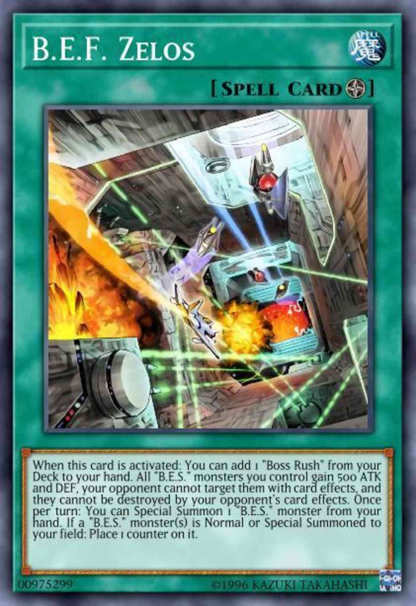 B.E.F. Zelos - MACR-EN062 - Common - Unlimited