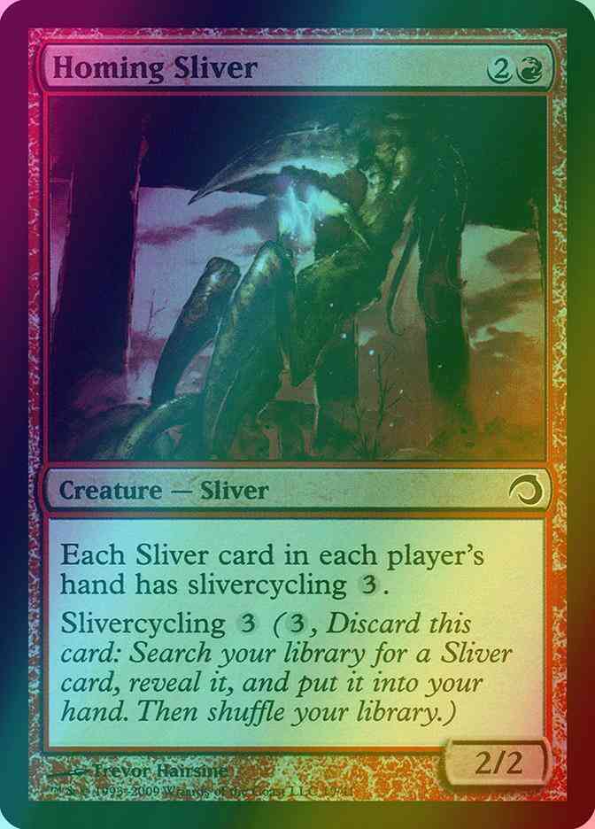 Homing Sliver [19] [Premium Deck Series: Slivers] [Foil]