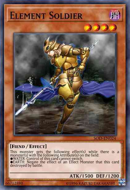 Element Soldier - SOD-EN024 - Common - 1st Edition