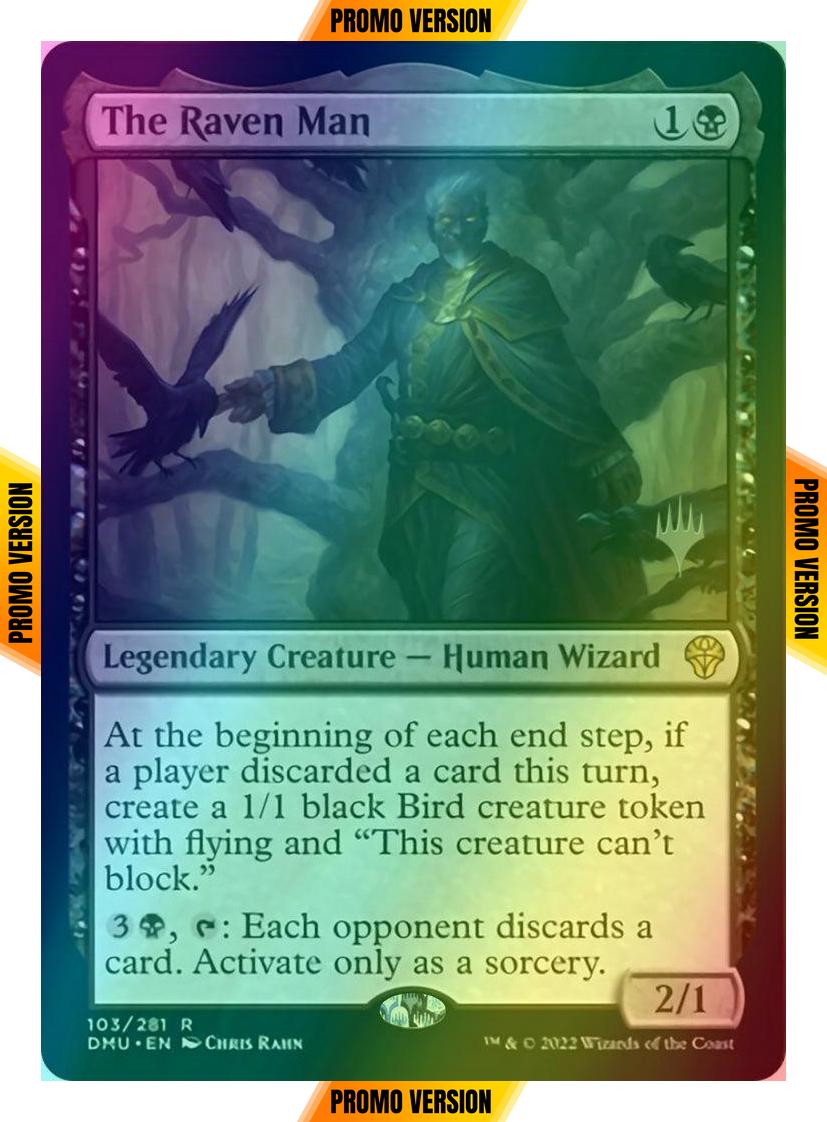 The Raven Man [103p] [Promo Pack] [Dominaria United: Promos] [Foil]