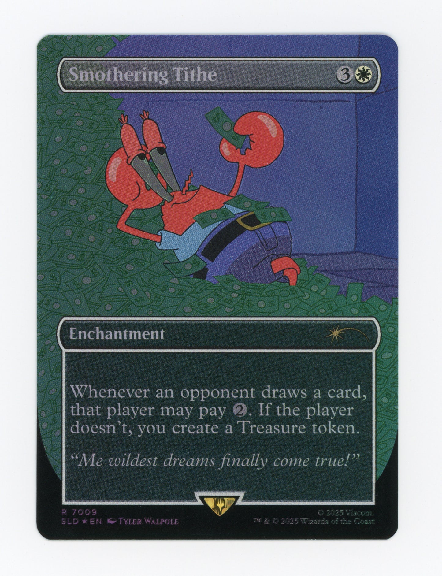 Smothering Tithe — Borderless|Spongebob: Internet Sensation|Foil — ID 18439
