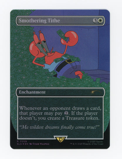 Smothering Tithe — Borderless|Spongebob: Internet Sensation|Foil — ID 18439