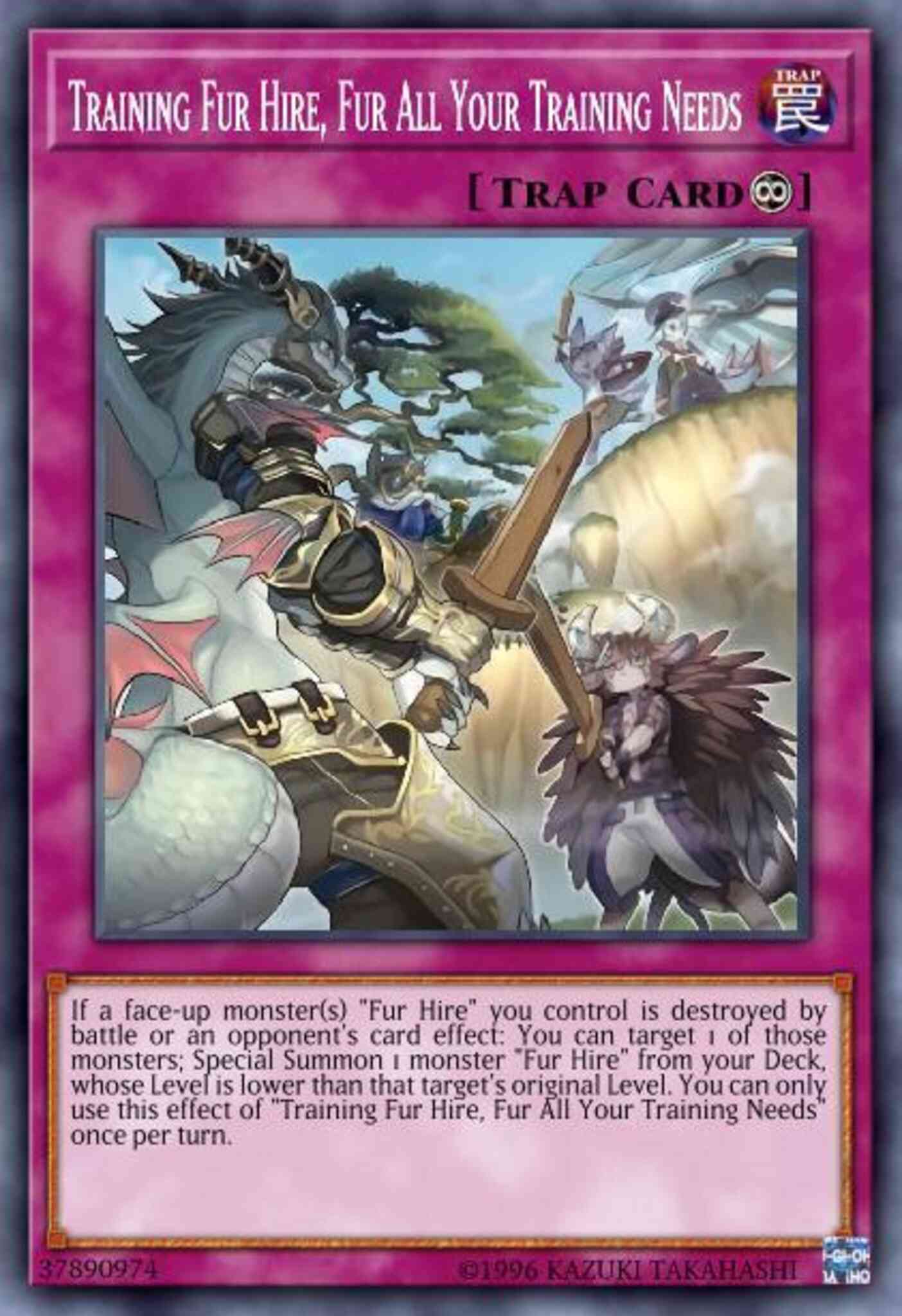 Training Fur Hire, Fur All Your Training Needs - DASA-EN026 - Secret Rare - Unlimited