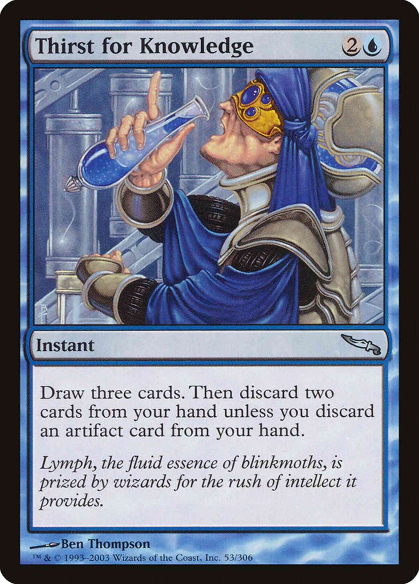 Thirst for Knowledge [53] [Mirrodin] [Non-Foil]