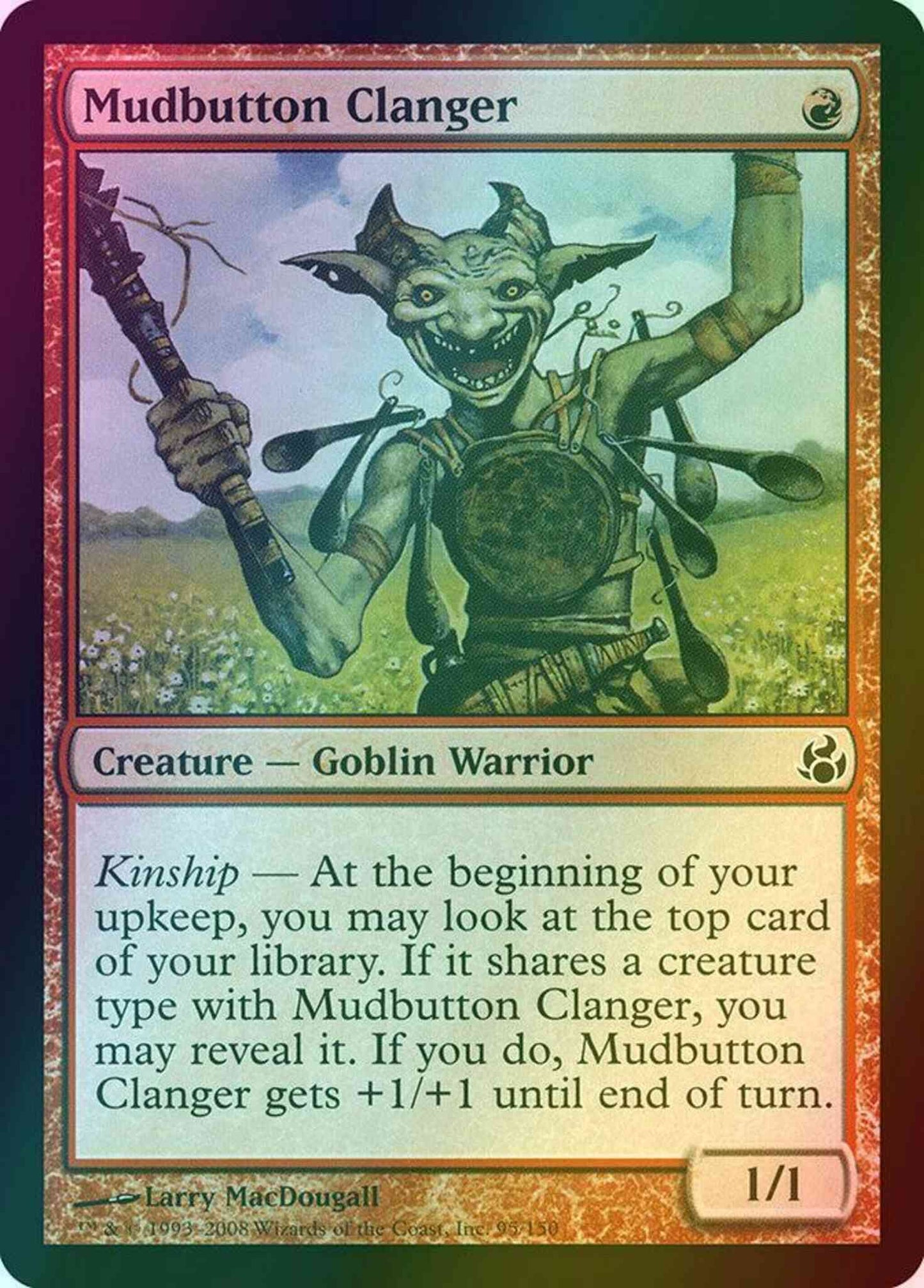 Mudbutton Clanger [95] [Morningtide] [Foil]
