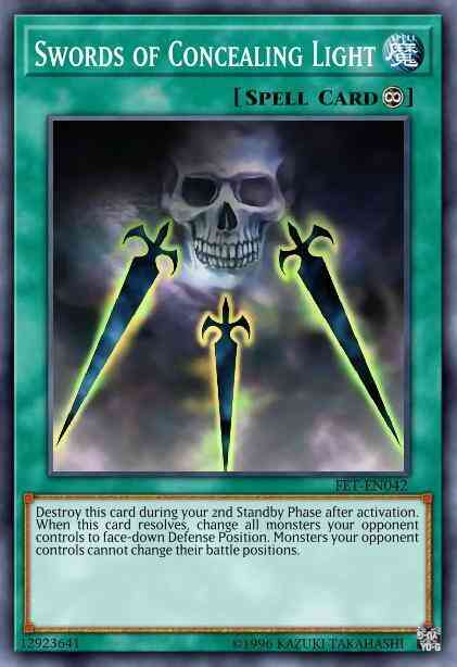 Swords of Concealing Light - FET-EN042 - Rare - 1st Edition