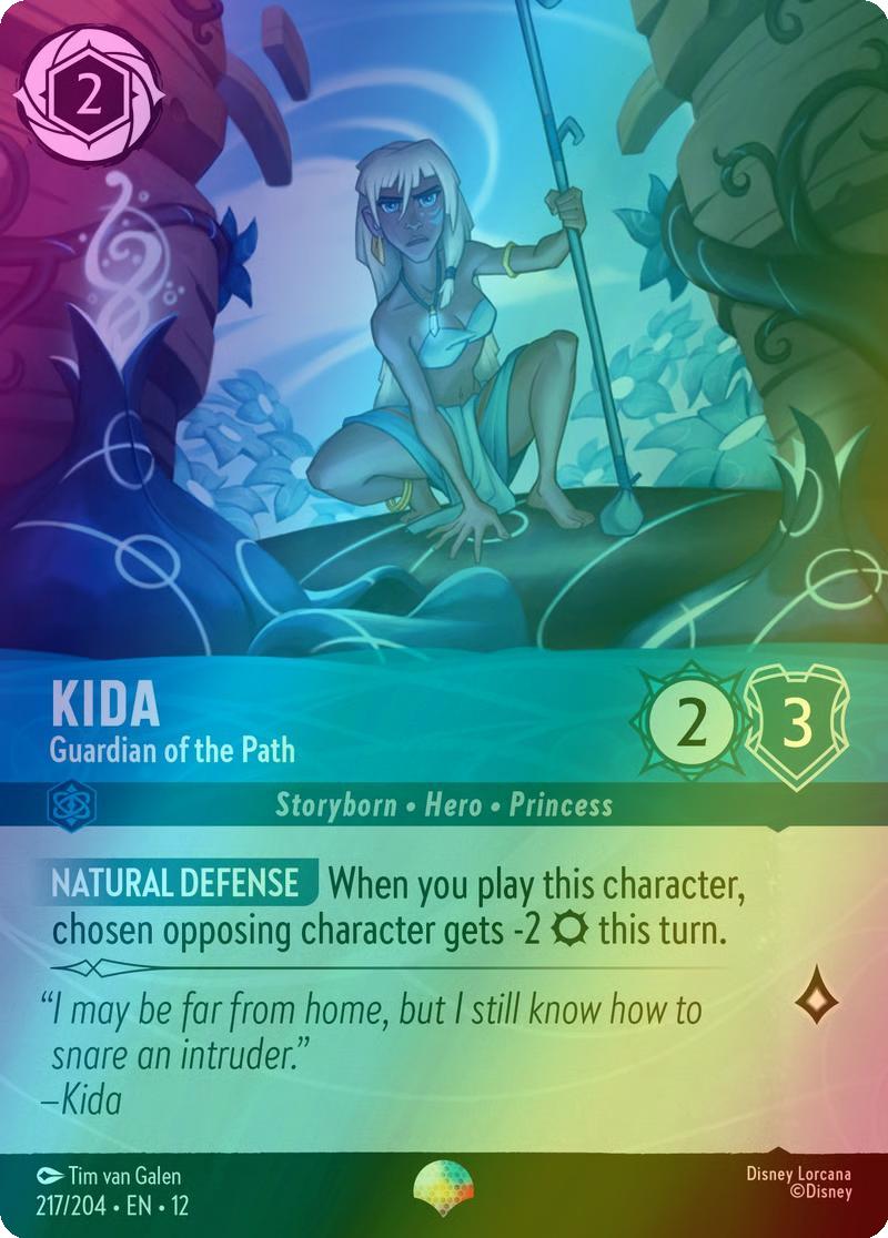Kida - Guardian of the Path (Epic) - 217/204 [Wilds Unknown] [Holofoil]