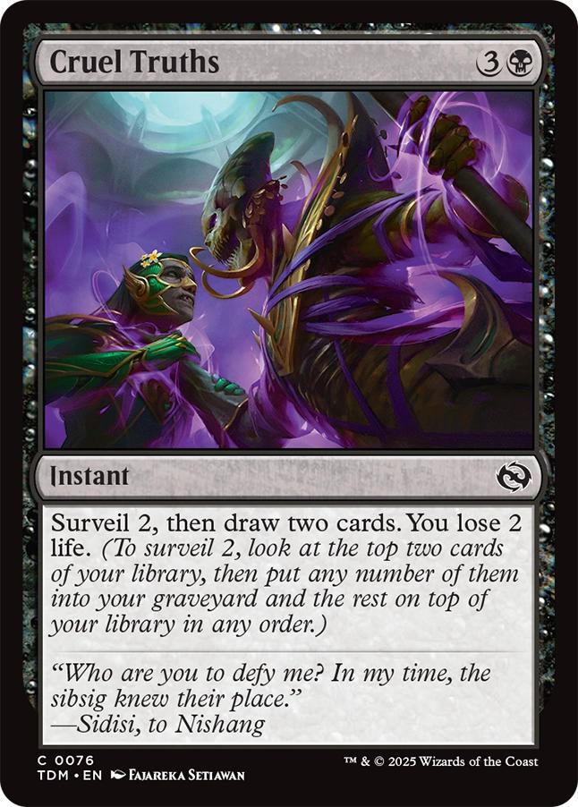 Cruel Truths [76] [Tarkir: Dragonstorm] [Non-Foil]