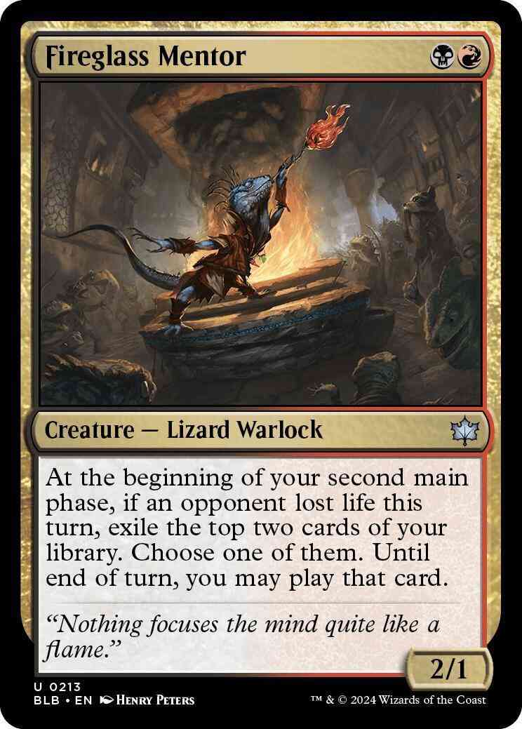 Fireglass Mentor [213] [Bloomburrow] [Non-Foil]