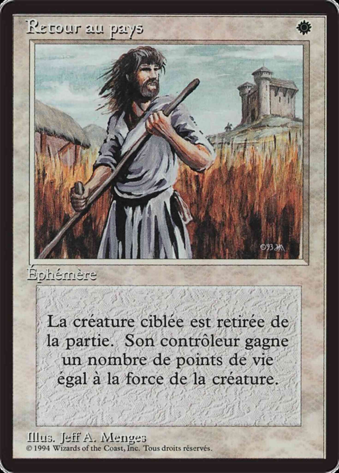 Swords to Plowshares - French [41] [Foreign Black Border: French] [Non-Foil]