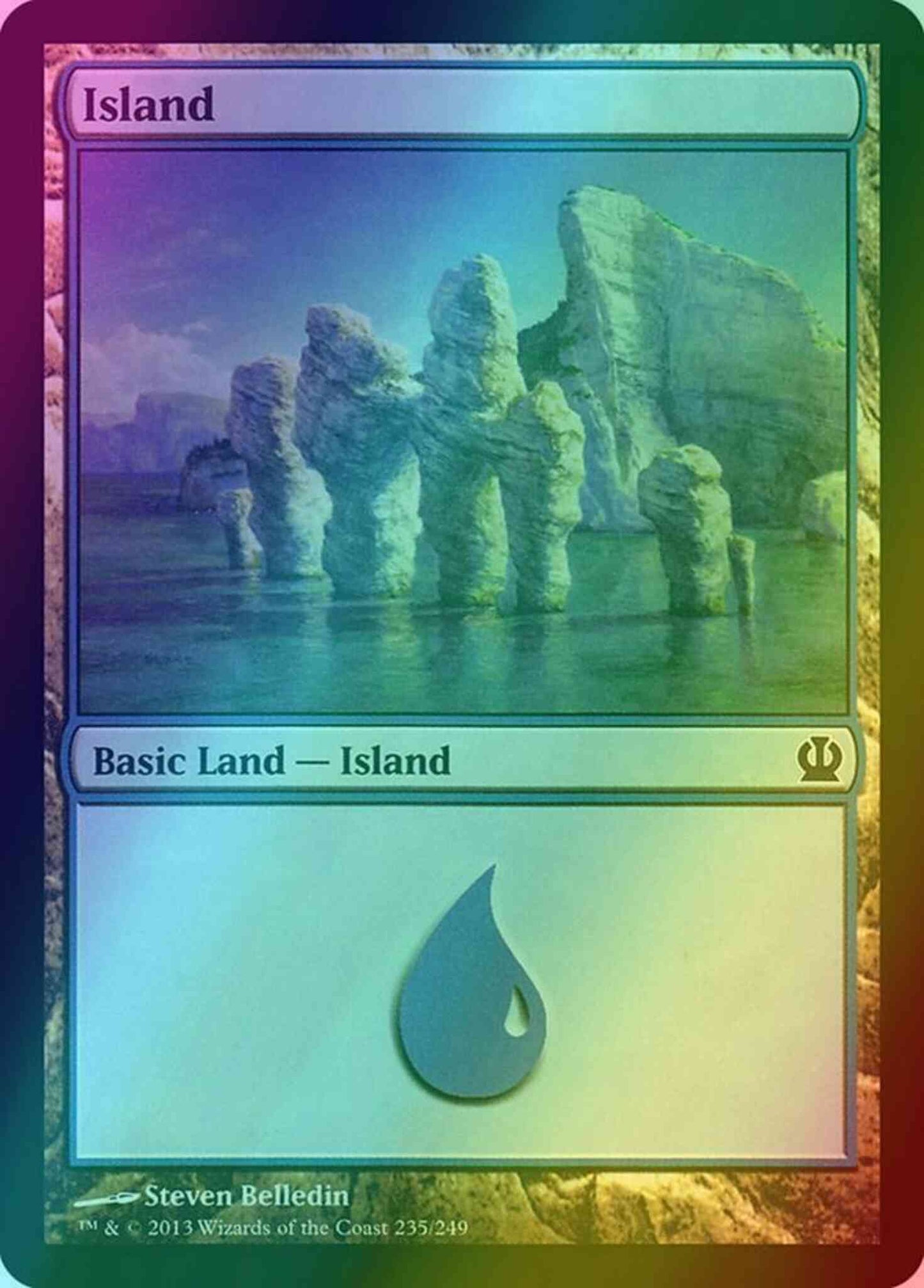 Island [235] [Theros] [Foil]