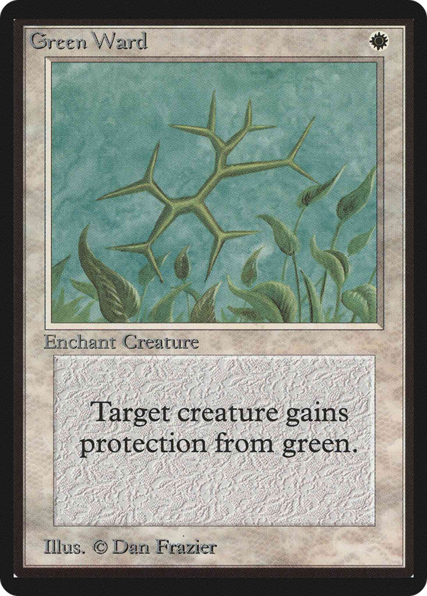 Green Ward [21] [Limited Edition Beta] [Non-Foil]